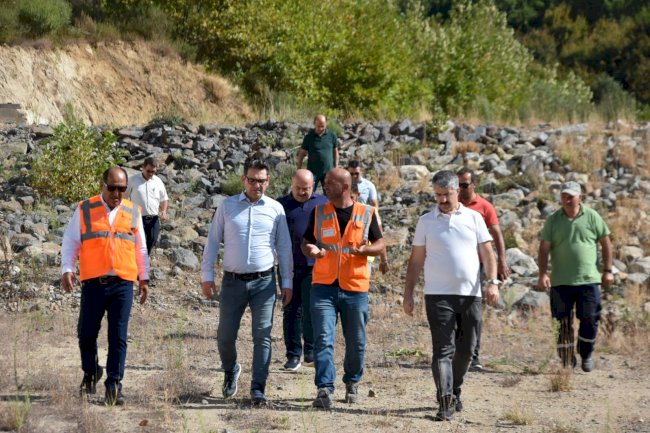 Güldoğan Çanakkale-Lapseki Çavuş göletini inceledi