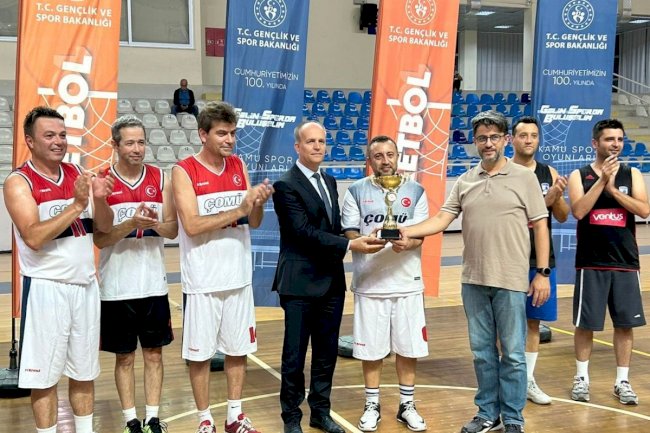 Kamu Spor Oyunları’nda ÇOMÜ il şampiyonu oldu