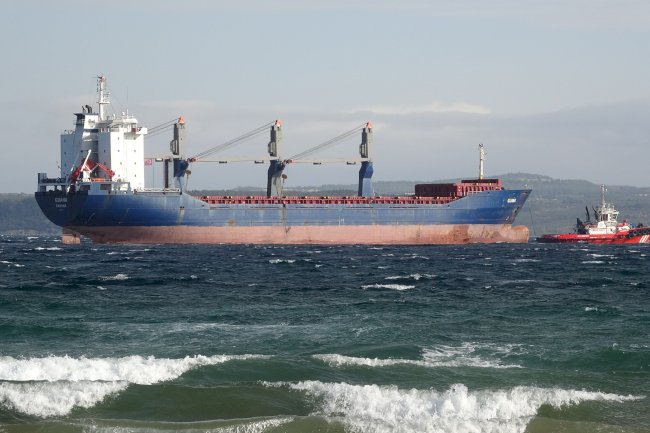 Çanakkale Boğazı'nda heyecanlı anlar