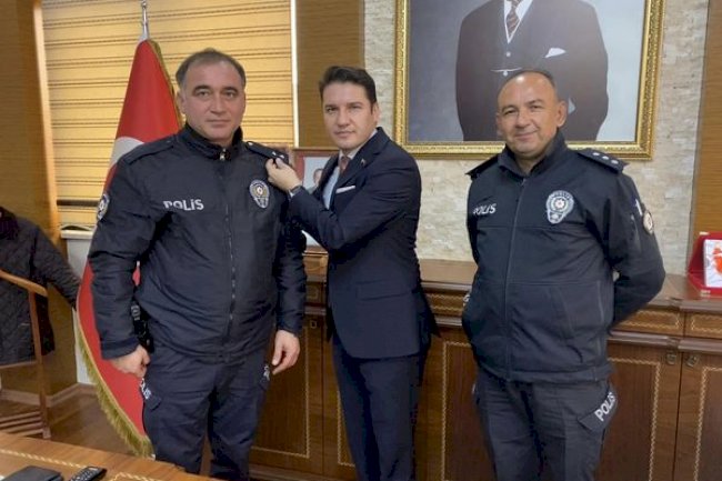 Kaymakam Göktaş, Komiserlik Rütbesini Tevdi Etti