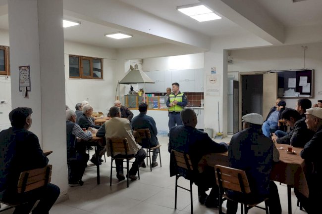 Karaköy Köyü’nde Trafik Eğitim Semineri