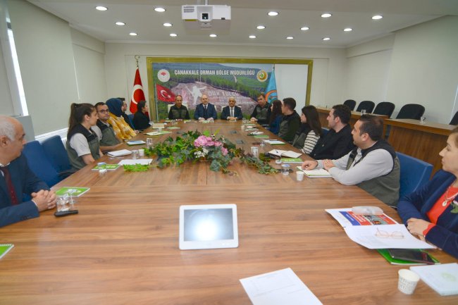 Orman Bölge Müdürlüğü’nde eğitimler sürüyor