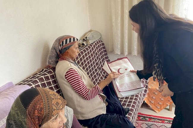 Kaymakam Göktaş’tan Sazak Köyüne Ziyaret