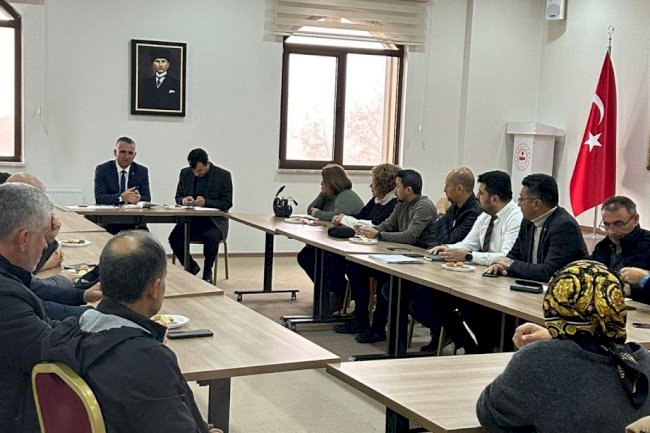 İlçe Müdürler Kurulu Toplantısı Yapıldı
