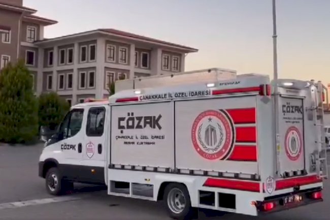 Önder; “Aracımız ÇÖZAK ekibimize hayırlı olsun”