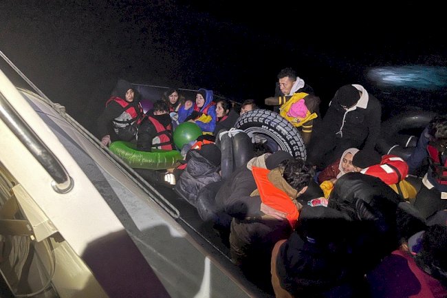 40 kaçak göçmen yakalandı