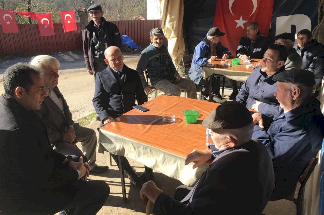 Köyleri dolaşıp talepleri dinliyor