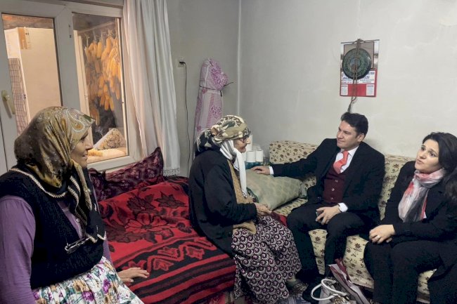 Kaymakam Göktaş’tan ev ziyaretleri