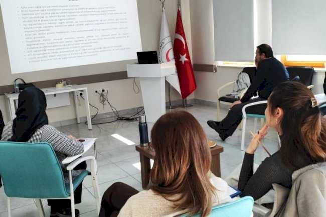 Hekimlere eğitim verildi