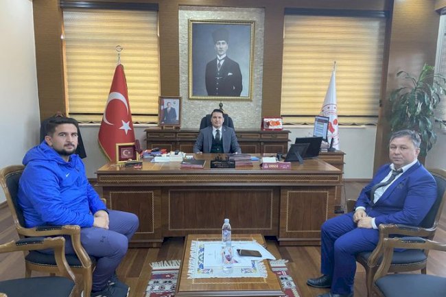 Kaymakam Göktaş, Makamında Ziyaret Edildi