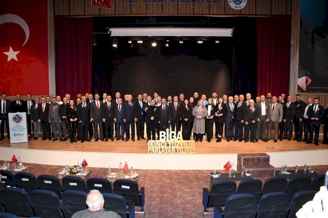 Biga’da 150’ye yakın firma ödülünü aldı