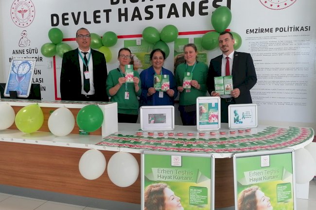 Hastanede farkındalık standı