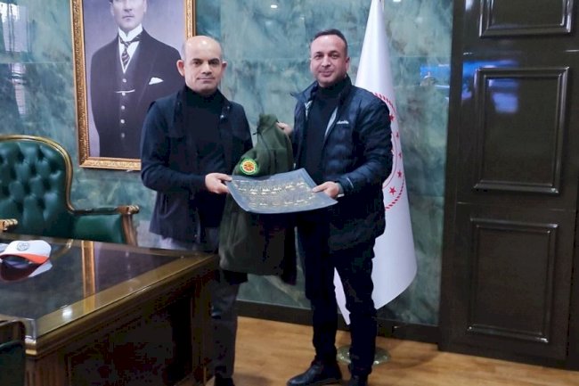 Yeni yönetimden Kaymakam Nebioğlu’na ziyaret
