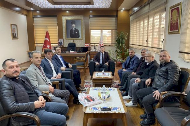 MHP İlçe Yönetimi ziyaret turunda