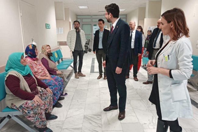 Baştürk, sağlık hizmetlerini denetliyor