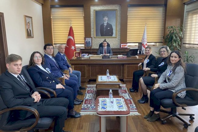 KAYMAKAM GÖKTAŞ’A VERGİ HAFTASI ZİYARETİ
