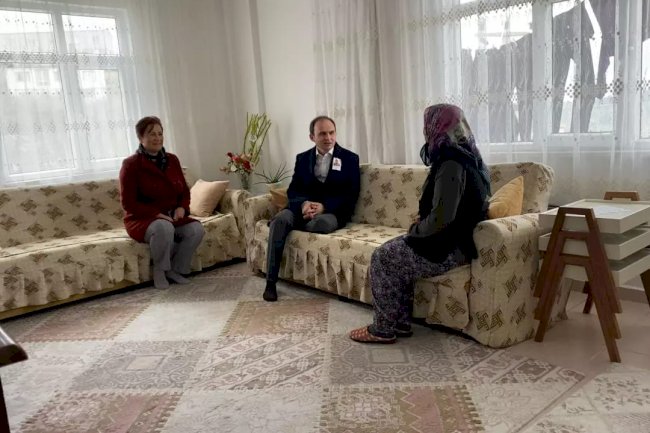 Kaymakam Sak’tan ev ziyareti