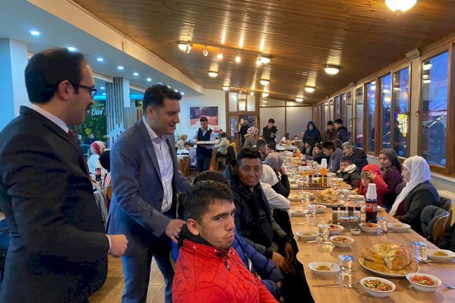 Kaymakam Göktaş iftar programına katıldı 