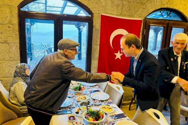 Kaymakam Sak Şehit Aileleri ve Gazilerle iftar yaptı