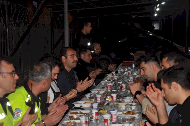 Kaymakam Dolu, iftara katıldı