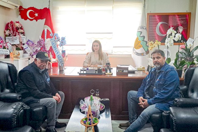 İlker Ülker’den Zeynep Çelik’e tebrik ziyareti