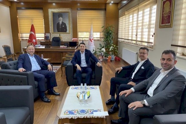 Ak Parti İl Genel Meclis Üyelerinden Kaymakam Göktaş’a Ziyaret