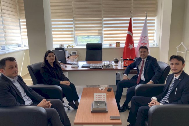 Kaymakam Göktaş’tan hastane ziyareti