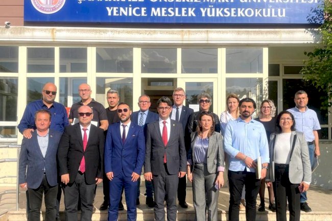 ÇOMÜ Rektörü Erenoğlu’ndan Yenice MYO Ziyareti
