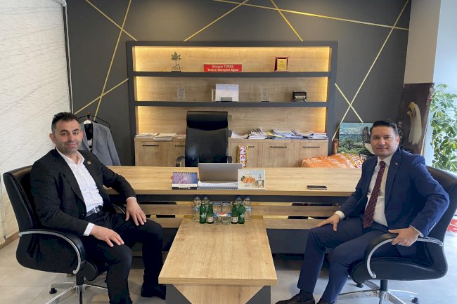 Kaymakam Göktaş’tan Ak Parti İl genel meclis üyelerine ziyaret