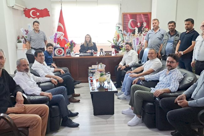 Başkan Erdem’den Başkan Çelik'e Ziyaret