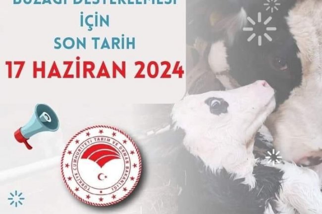 İlçe Tarımdan duyuru