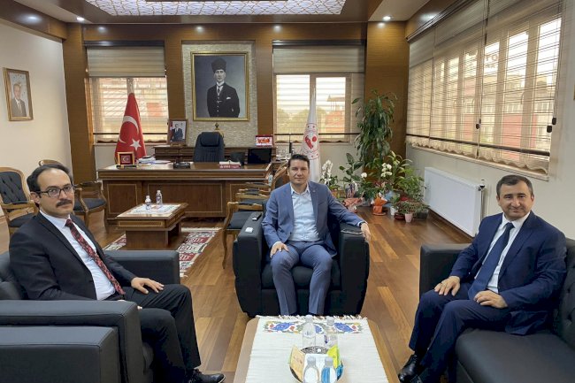 Kaymakam Göktaş’a Makamında Ziyaret