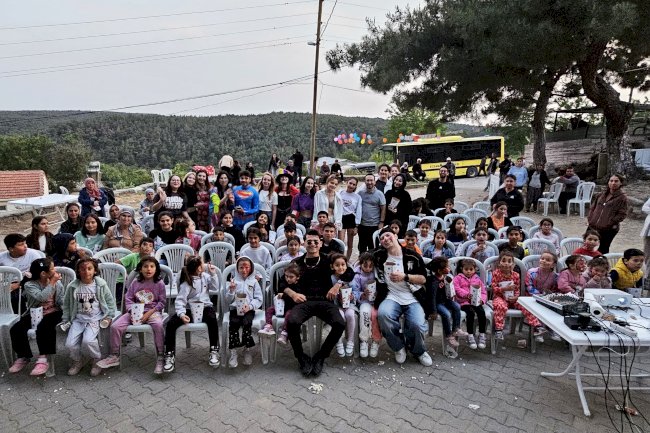 Çocuklar unutulmaz bir gün yaşadı