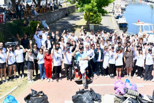 ÇOMÜ tarafından Plogging şampiyonası gerçekleştirildi