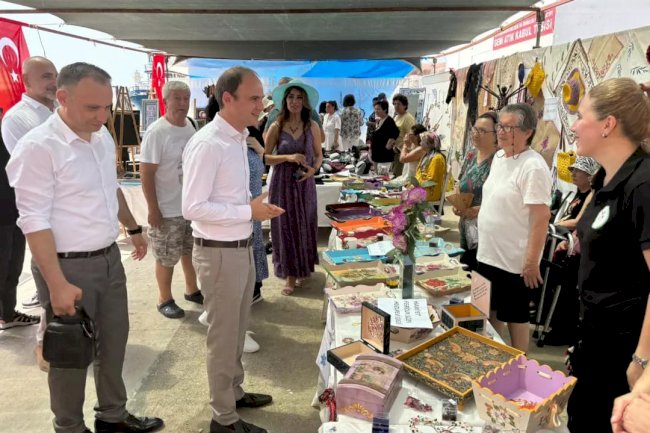 Eserler beğeniye sunuldu