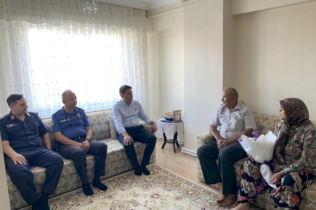 Kaymakam Göktaş’tan anlamlı ziyaret