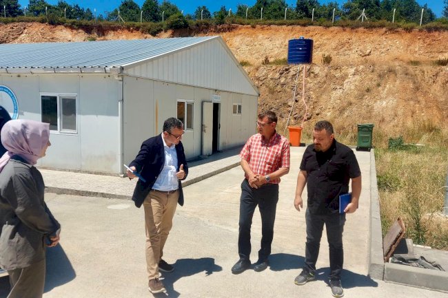Başkanlardan tesis incelemesi