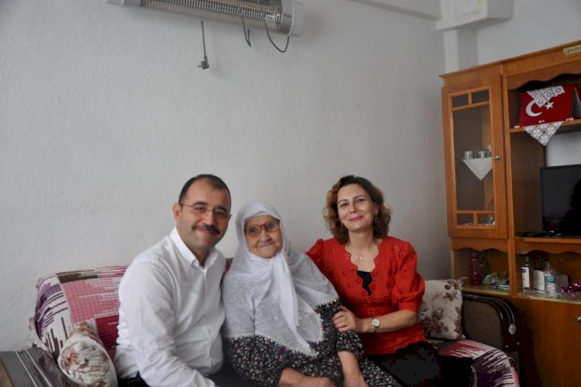 Şehit ailelerine ziyaret