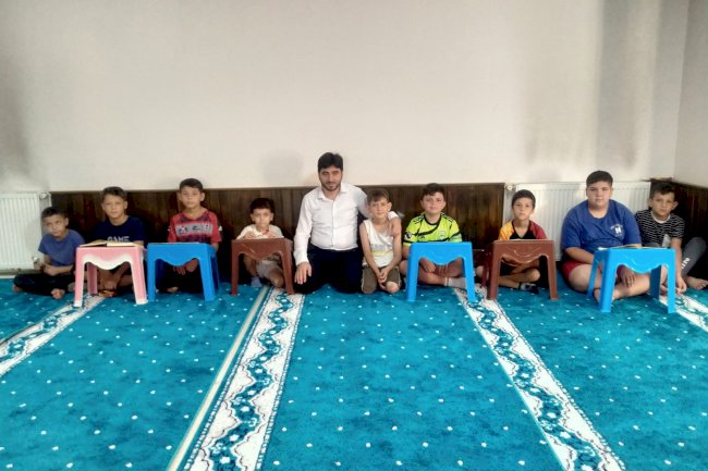 Müftü Baki Gümüş’ten Yaz Kurslarına Ziyaret