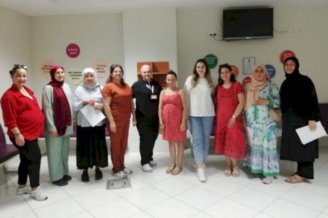 Anne adaylarına eğitim verildi