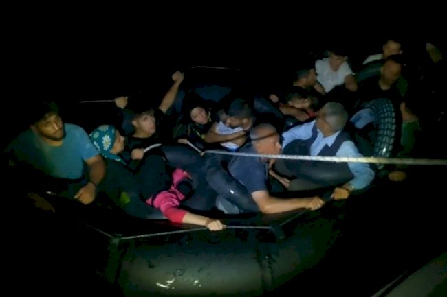 19 kaçak göçmen yakalandı