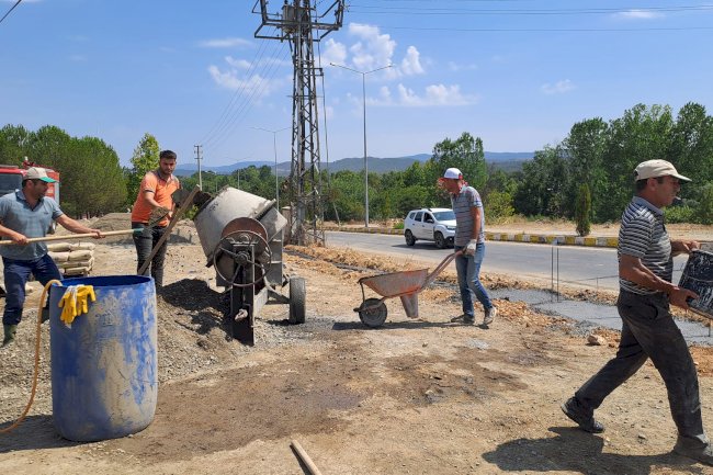 Kademe Bölgesinde Tadilat ve Çevre Düzenleme Çalışmalarına Başladı