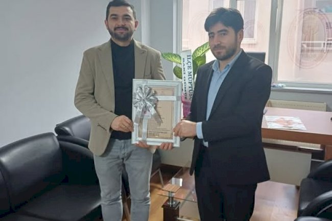 Müftüden Adnan Özgül Başkana Ziyaret