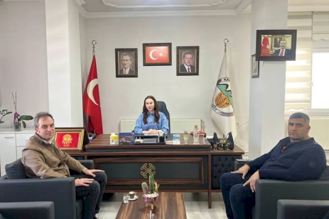 Kalkım–Edremit Yolu İçin Geri Sayım Başladı: Bölge Müdürü Güneş’ten Başkan Çelik’e Ziyaret