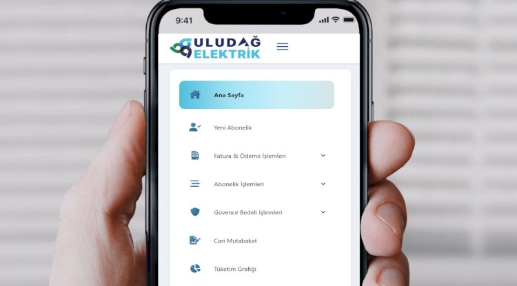 ULUDAĞ ELEKTRİK ONLINE İŞLEM MERKEZİNİN ENERJİSİ YENİLENDİ (14.09.2022)