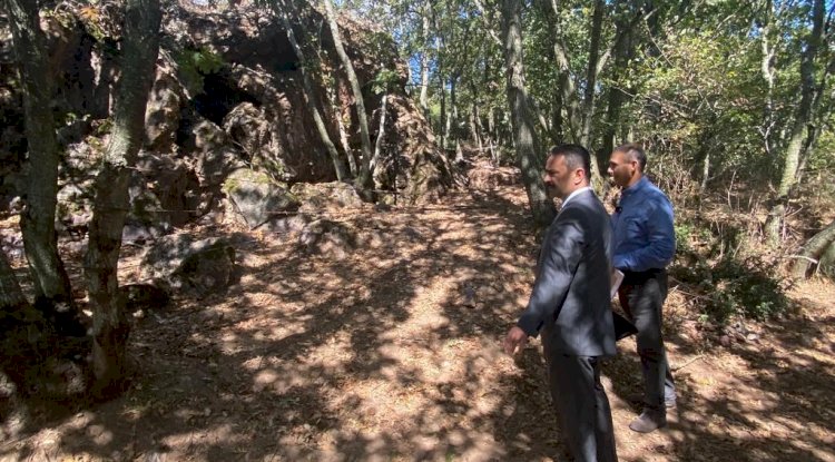 İnkaya Mağarası kazı çalışmalarını inceledi