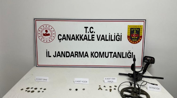 Tarihi eser operasyonu; 1 gözaltı