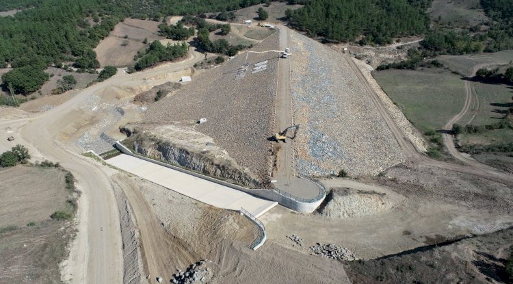 Kovancı Göleti’nde çalışmalarda sona gelindi (19.10.2022)