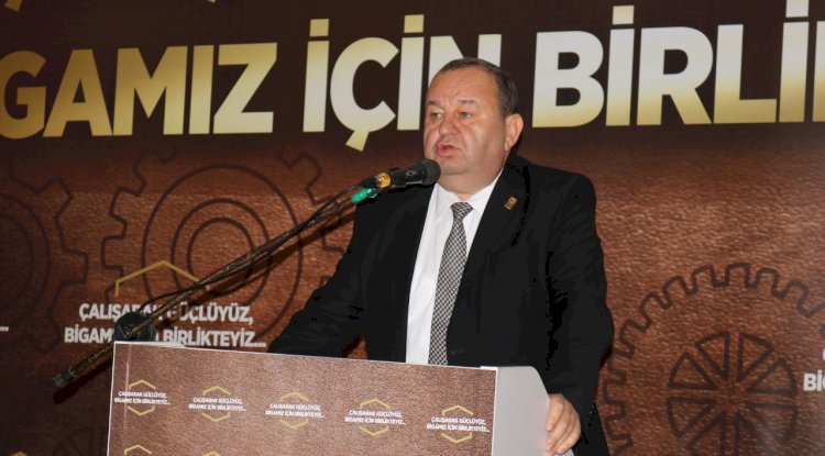 DOĞAN YENİ DÖNEMİN SLOGANINI AÇIKLADI  “ÇALIŞARAK GÜÇLÜYÜZ, BİGA’MIZ İÇİN BİRLİKTEYİZ” (26.10.2022)