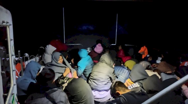 Ayvacık’ta göçmen operasyonu 